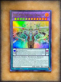 Yugioh Odd-Eyes Arcray Dragon AGOV-EN030 Ultra Rare 1st Ed NM - Image 1