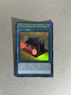 Gingerbread House BLHR-EN004 Ultra Rare Battles of Legend: Hero's Revenge Yugioh - Image 1