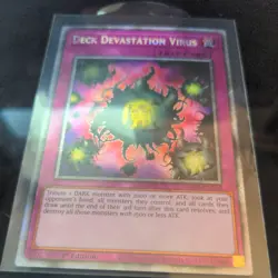 Deck Devastation Virus PSR RA03-EN150 Quarter Century Bonanza 1st Edition Yugioh - Image 1
