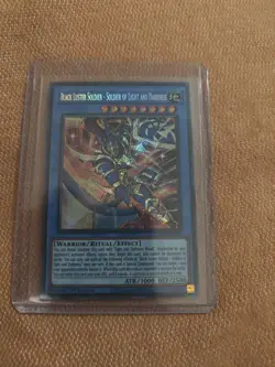 CORI-EN028 Black Luster Soldier - Soldier of Light and Darkness Secret YuGiOh - Image 1