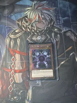 Yugioh! Caius the Shadow Monarch (Platinum Secret Rare) RA03-EN194 1st Ed NM - Image 1