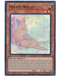 x3 Melffy Wally - MP24-EN153 - Ultra Rare YuGiOh - Image 1