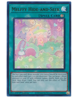x3 Melffy Hide-and-Seek - MP24-EN151 - Ultra Rare YuGiOh - Image 1