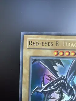 Yugioh Red-Eyes B. Dragon LOB-070 1st Edition LP - Image 2