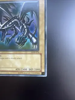 Yugioh Red-Eyes B. Dragon LOB-070 1st Edition LP - Image 5