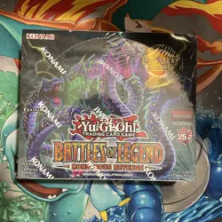 Yugioh Battles of Legend: Monstrous Revenge Booster Box 1st Edition NEW/SEALED 83717862109 - Image 1