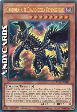GANDORA-X, IL DRAGO DELLA DEMOLIZIONE • Ultra R • MVP1 IT049 • 1Ed • Yugioh! - Image 1