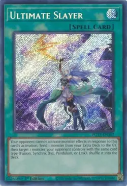 Yugioh! Ultimate Slayer - POTE-EN067 - Secret Rare - 1st Edition Near Mint, Engl - Image 1