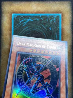 Yugioh Dark Magician of Chaos IOC-065 Ultra Rare 1st Ed LP - Image 3