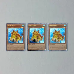 YuGiOh! Swap Frog (UTR) Ultimate Rare OTS: Tournament Pack 3 OP03-EN001 Playset - Image 1
