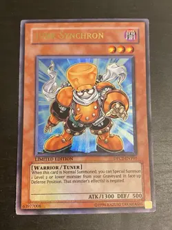 Yugioh Junk Synchron DPCT-ENY01 Ultra Rare Limited Edition LP - Image 1
