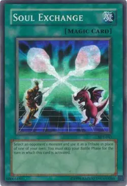 Yugioh! HP Soul Exchange - SDY-041 - Super Rare - Unlimited Edition Heavily Play - Image 1