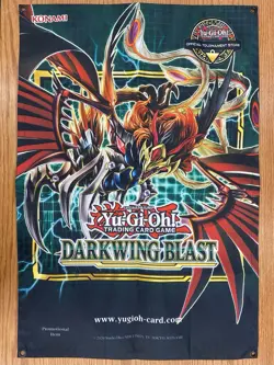 Yu-Gi-Oh! Darkwing Blast Official OTS Tournament Konami Store Promotional Banner - Image 1