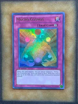 Yugioh Macro Cosmos RYMP-EN082 Ultra Rare 1st Ed LP - Image 1