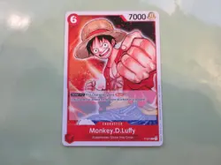 Monkey.D.Luffy P-001 - One Piece TCG - English Card - Near-Mint PROMO DD - Image 1