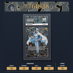 Rob Lucci OP05-093 SP ACE10 Perfect 10 - Alternate Art One Piece ENGLISH - Image 2