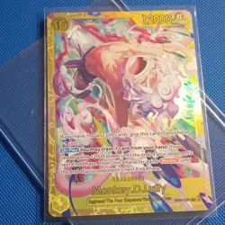 Bandai One Piece TCG Monkey.D.Luffy EB04-061 SEC Foil Alt Art 12000 (EN) - Image 1