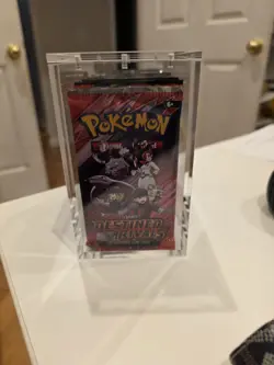 3x PACK Booster Pack Storage display For Pokemon Or ONE PIECE**SHIPS NOW* - Image 1