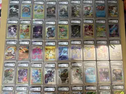 POKEMON 45x CGC GRADED CARD LOT ! NO RESERVE 💎 - Image 1