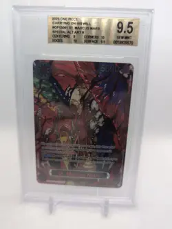 2025 One Piece op13-091 St Marcus Mars Special Alt Art BGS 9.5 GEM Mint - Image 1