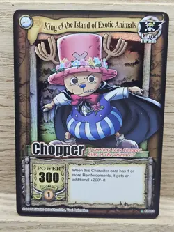 One Piece Passage to the Grand Line CCG Chopper C Foil King Of The Island CH081 - Image 1