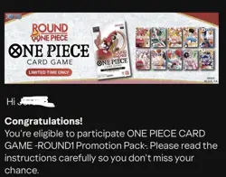 One Piece round 1 Promo Pack Pre Sale July 18-24 - Image 1