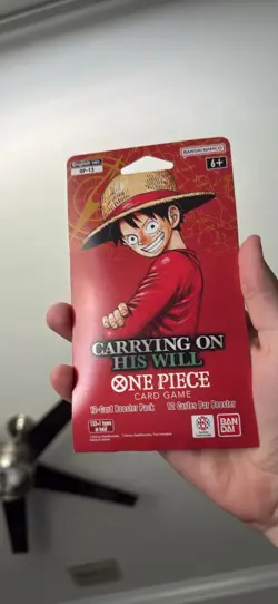 One Piece OP-13 Carrying On His Will Sleeved Booster Pack - Image 1