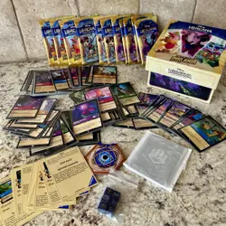 2024 Disney Lorcana Into The Inklands Illumineers Trove 132 Sealed Cards 11 Pk * - Image 2