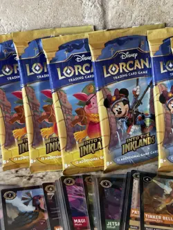 2024 Disney Lorcana Into The Inklands Illumineers Trove 132 Sealed Cards 11 Pk * - Image 3