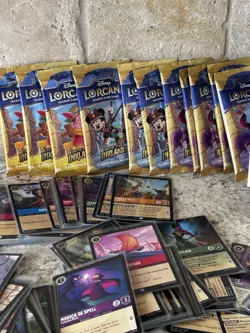 2024 Disney Lorcana Into The Inklands Illumineers Trove 132 Sealed Cards 11 Pk * - Image 4