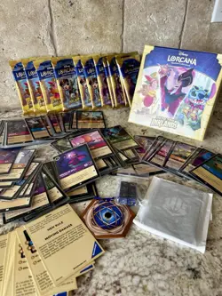 2024 Disney Lorcana Into The Inklands Illumineers Trove 132 Sealed Cards 11 Pk * - Image 5