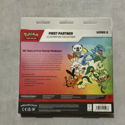 Pokemon TCG First Partner Illustration Collection Series 2 Sealed Promo Box - Image 2