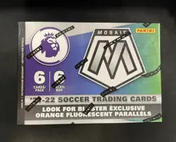 2021-22 Panini Mosaic Soccer Blaster Box / Factory Sealed - Image 1
