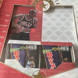 Michael Jordan Upper Deck 1996-97 Collector's Choice NBA Basketball Card Kit Box - Image 2