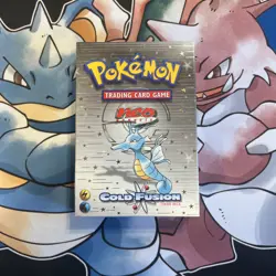 Pokemon TCG Neo Genesis Cold Fusion Theme Deck Box EMPTY BOX ONLY (No Cards) - Image 1