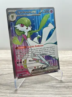 Pokemon TCG Gardevoir EX Scarlet Violet Base Set 228/198 Holo Ultra Rare - Image 1