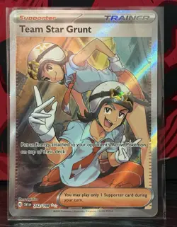Pokemon TCG Team Star Grunt 242/198 SV01 Scarlet & Violet Ultra Rare Near Mint - Image 1