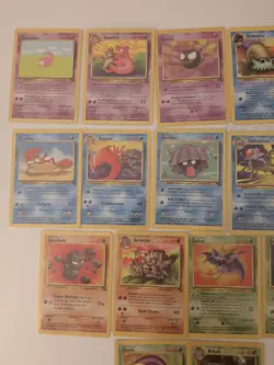 Pokemon TCG Fossil Bundle X16 Cards No Duplicates 1999 WOTC - Image 2