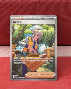 Pokemon Arven 249/198 2023 SV01 Scarlet & Violet Base Set Full Art Holo SIR - Image 3