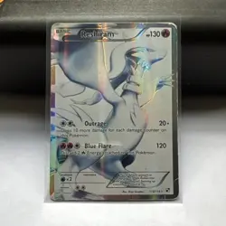 The Pokemon Company Reshiram 113/114 Black & White Ultra Rare Full Art Holo 2011 - Image 1