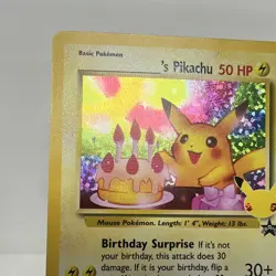 Birthday Pikachu - 24/53 - Pokemon TCG: Celebrations Classic Collection - NM - Image 3