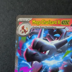Pokemon TCG Mega Charizard X EX Flashfire Full Art Holo EN 013/094 - Image 5