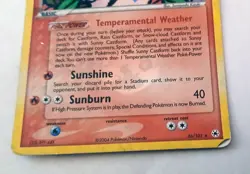 Sunny Castform 26/101 Pokemon EX Hidden Legends 2004 Reverse Holo MP See Photos - Image 3