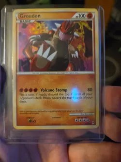 Pokemon Groudon Call Of Legends Holo 6/95 - LP - Image 1