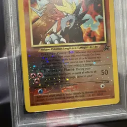 Entei Reverse Holo 34 Pokemon 3 Movie Promo Game Movie Pokemon PSA 8 - Image 5