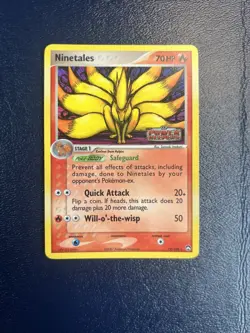 Ninetales 19/108 Power Keepers Reverse Holo - Pokemon Card NM - Image 1