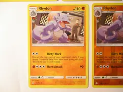 Rhyhorn Rhydon Non & Reverse Holo Rhyperior 95/214 Unbroken Bonds 7 Pokemon Card - Image 4
