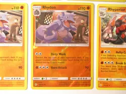 Rhyhorn Rhydon Non & Reverse Holo Rhyperior 95/214 Unbroken Bonds 7 Pokemon Card - Image 5