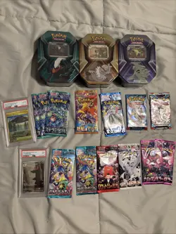 Pokemon Cards Sealed And Graded Lot - Image 1