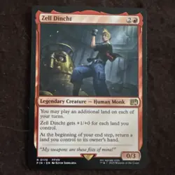 Zell Dincht x1 ✅ Final Fantasy ✅ Magic The Gathering (mtg) - Image 1
